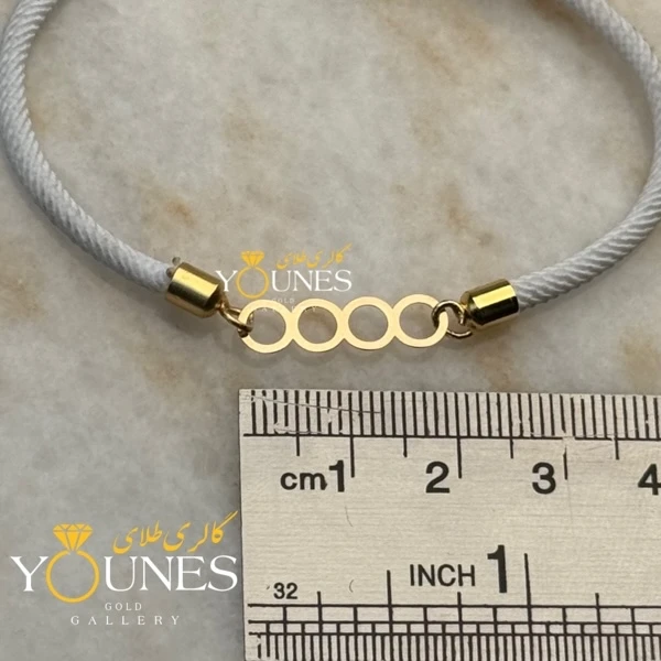 دستبند کارتیر طلا لیزری